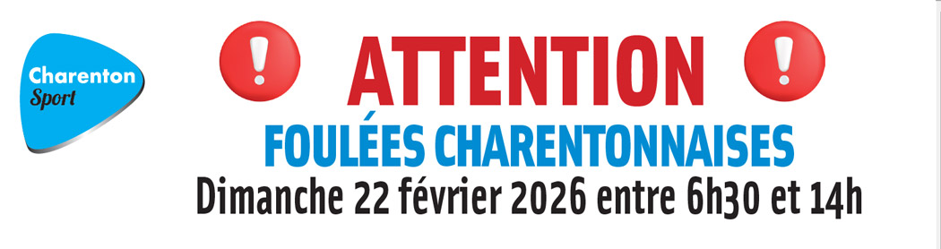 Circulation interdite foulees 2026