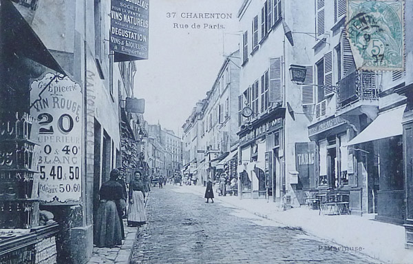 Rue de Paris semi-piétonne