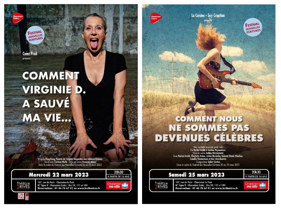 Du 20 au 25 mars, c'est la 2ème édition du Festival des Nouvelles Ecritures !!!
