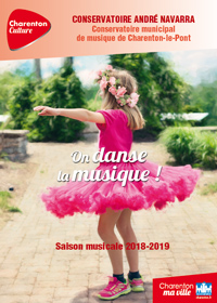 Programme du conservatoire 2018-2019